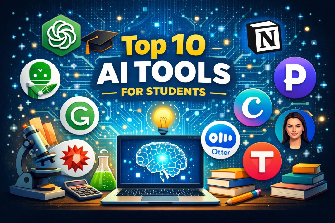 top 10 ai tools for students